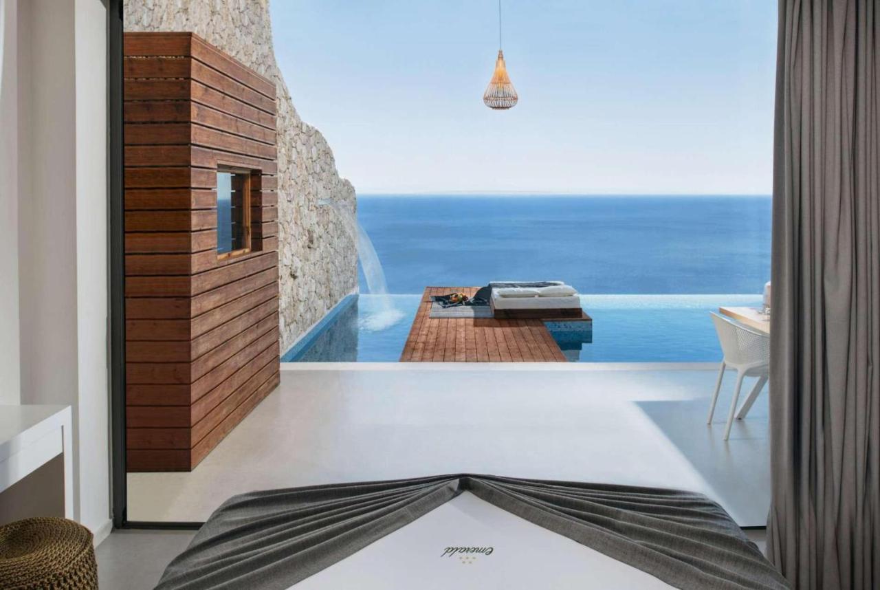 Emerald Cave Suites Agios Nikolaos  Exteriör bild